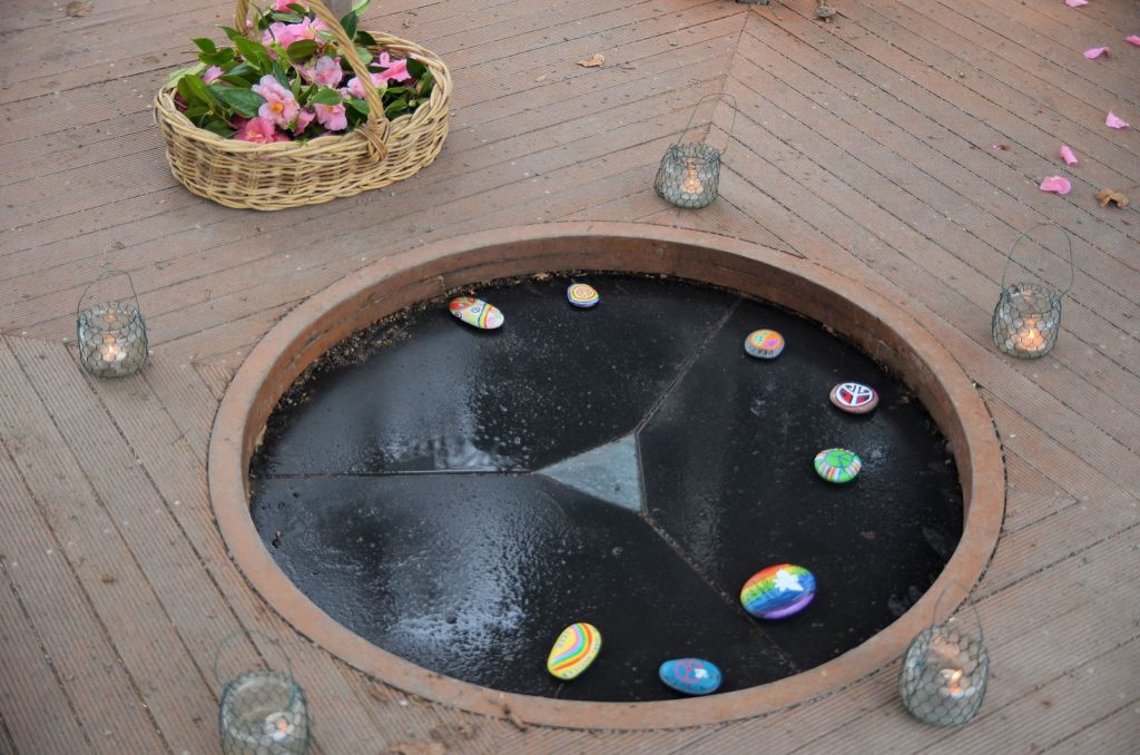 New Zealand Peace Bell Centrepiece